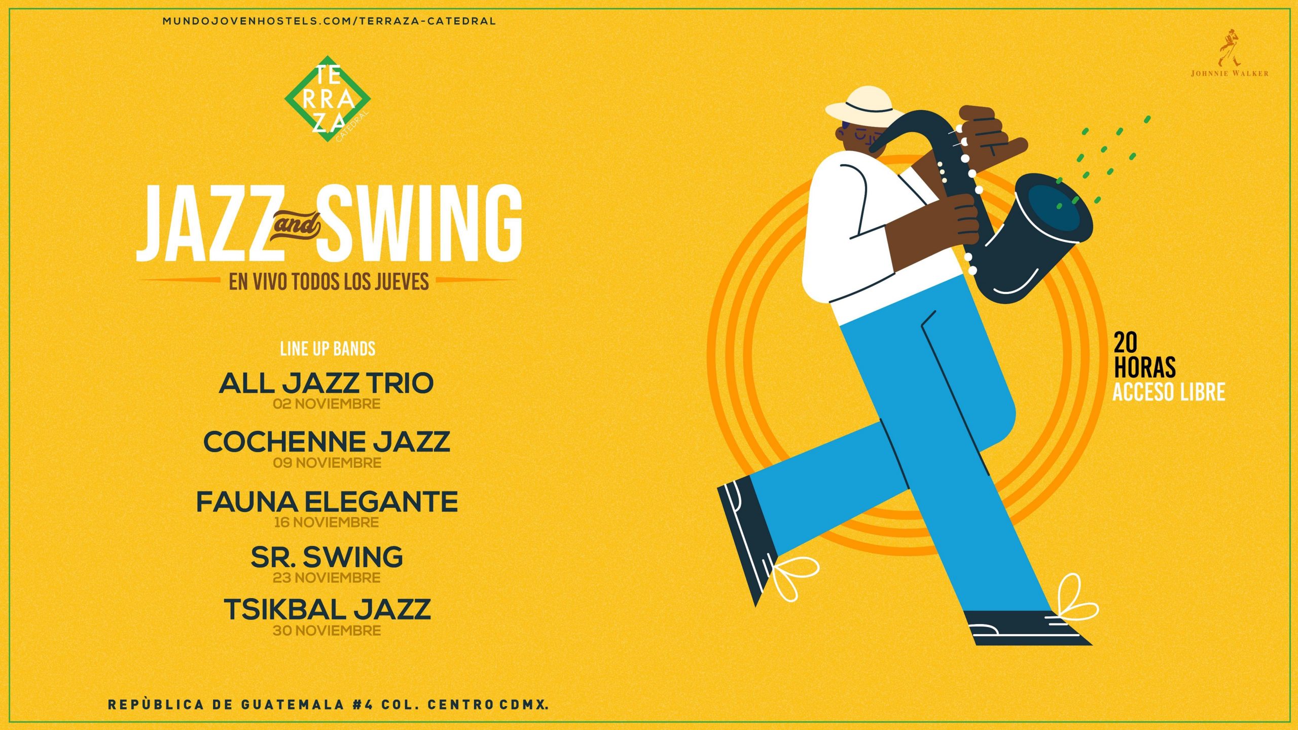 JAZZ AND SWING THURSDAYS Hostels Mundo Joven